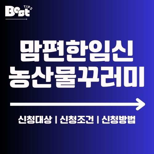 맘편한 임신 농산물 꾸러미
