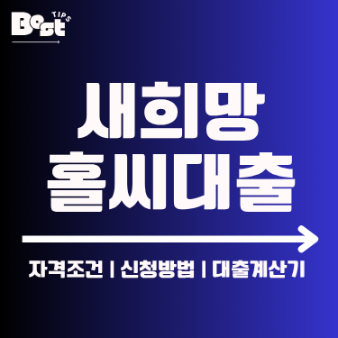 새희망 홀씨대출