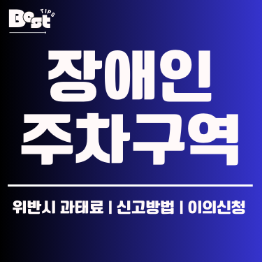 장애인 주차구역